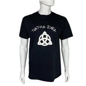 Unisex Tuatha Dea Trinity Knot Classic Black Tee